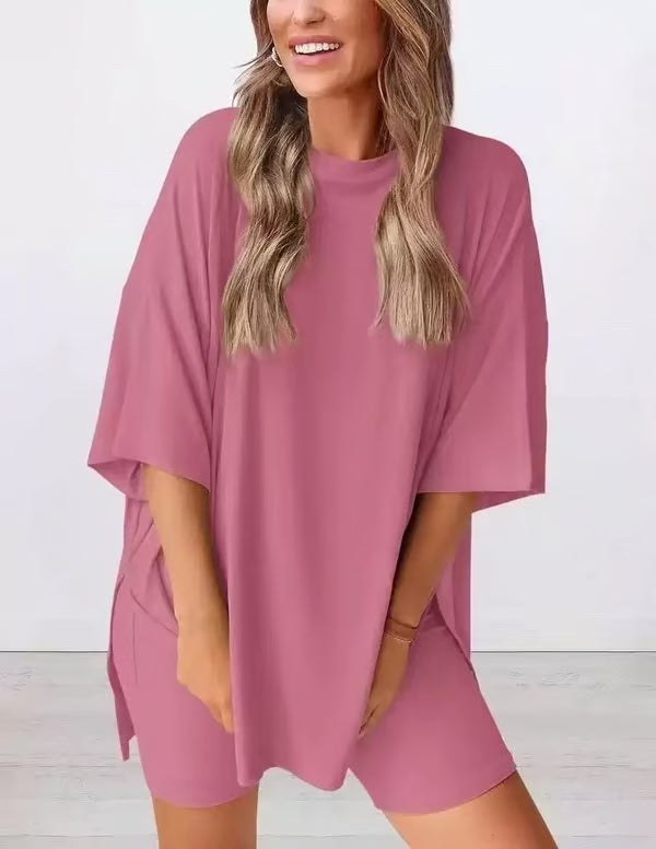 Women's Summer Casual Loose Two-Piece Set