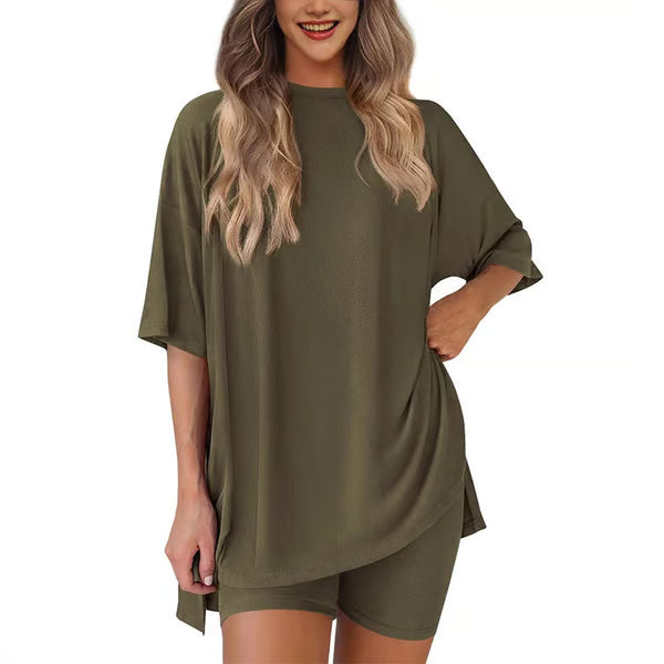 Women's Summer Casual Loose Two-Piece Set