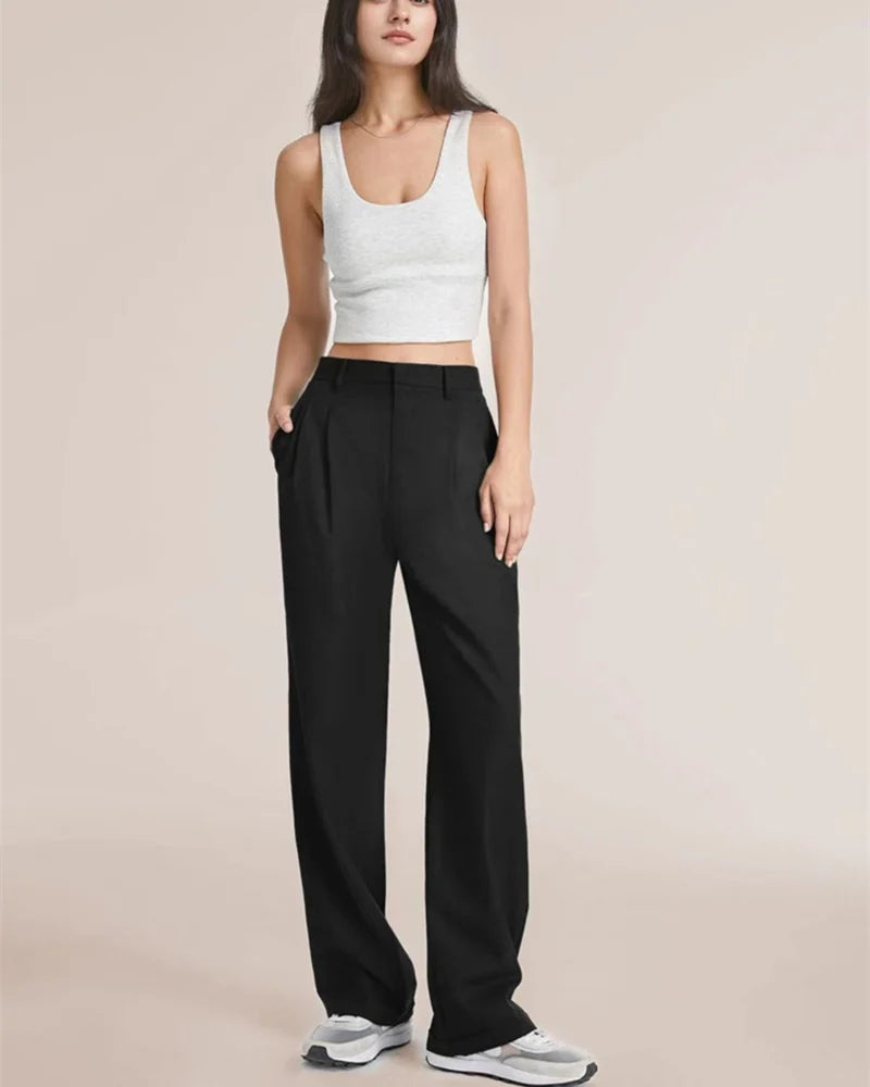 THE EFFORTLESS TAILORED WIDE LEG PANTS