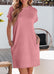 Lightweight Summer T-Shirt Dress with Pocket