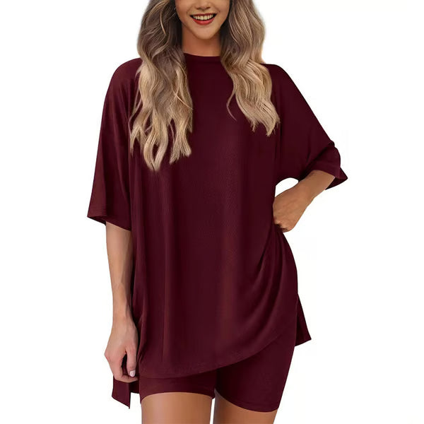 Women's Summer Casual Loose Two-Piece Set