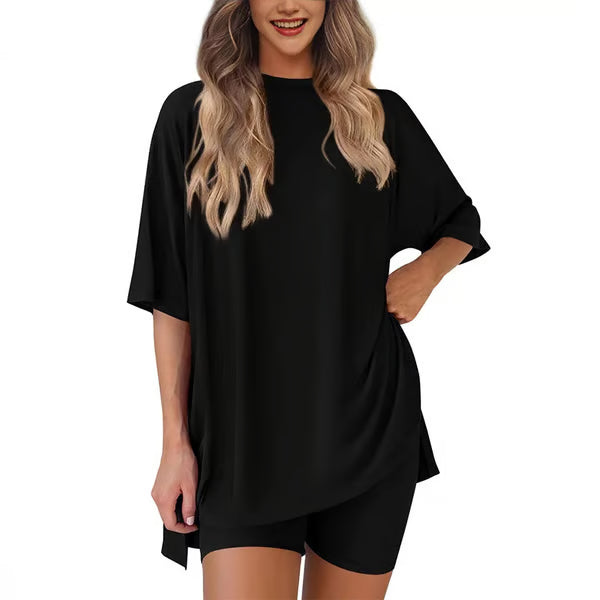 Women's Summer Casual Loose Two-Piece Set