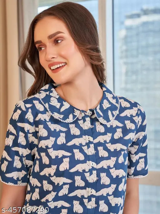 Cotton Night Suit