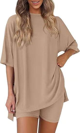 Women's Summer Casual Loose Two-Piece Set
