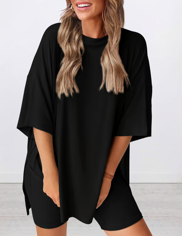 Women's Summer Casual Loose Two-Piece Set