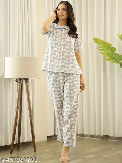 Cotton Night Suit