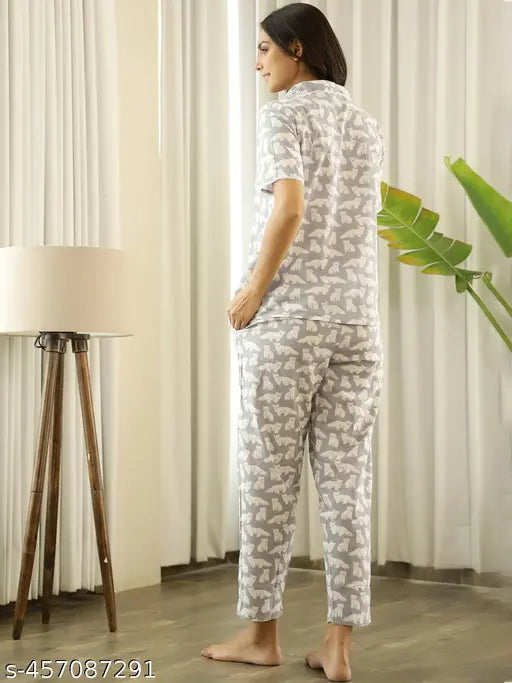 Cotton Night Suit