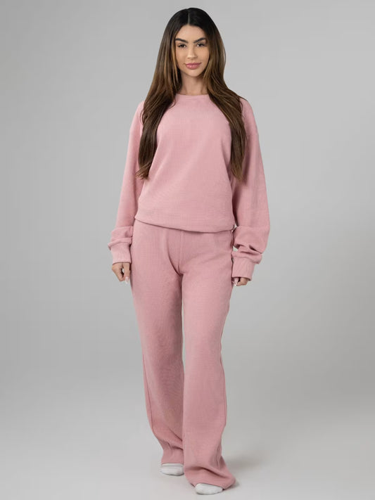 Pretty Monster Lounge Long Sleeve (Baby Pink)